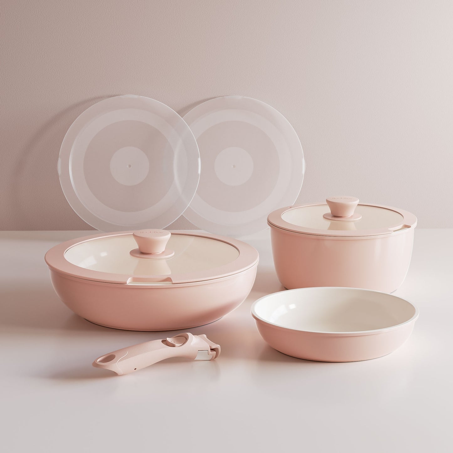 Genio Ceramic Cookware Set 8Pcs