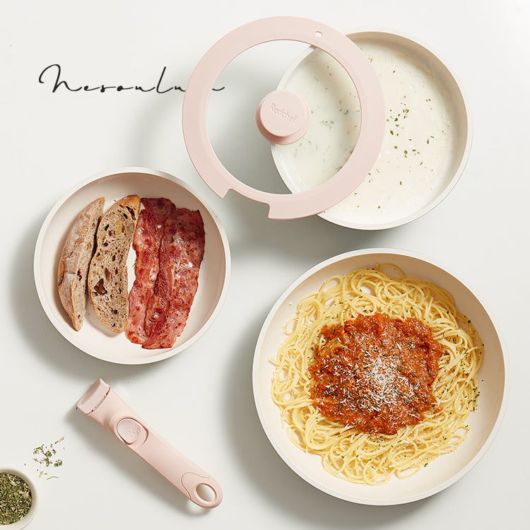 Genio Ceramic Cookware Set 16Pcs
