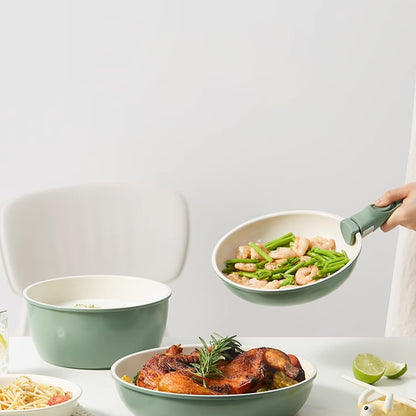 Genio Ceramic Cookware Set 16Pcs