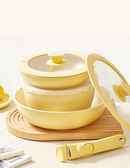 Genio Ceramic Cookware Set 8Pcs