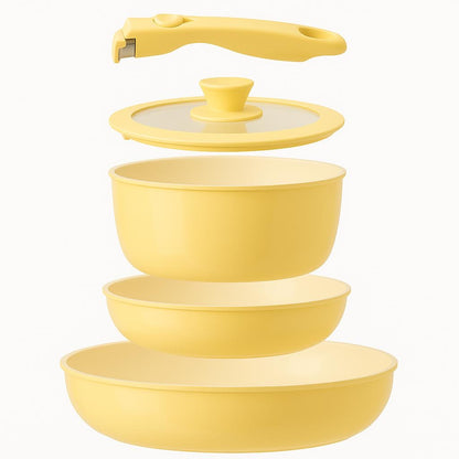 Genio Ceramic Cookware Set 8Pcs