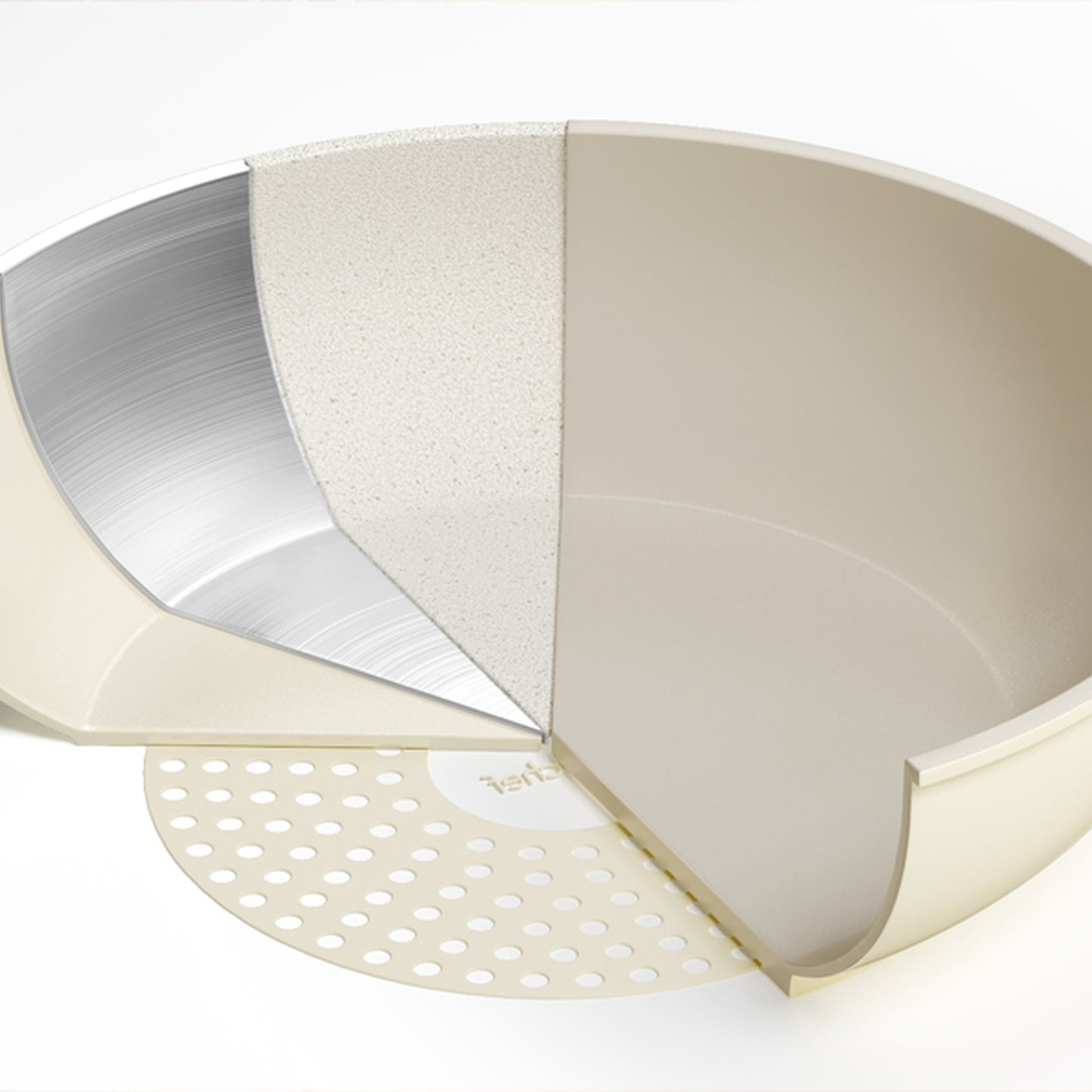 Genio Ceramic Cookware Set 8Pcs