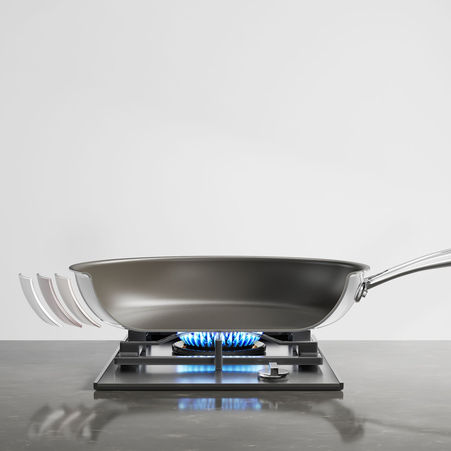 Triply SS Titanium-Ceramic