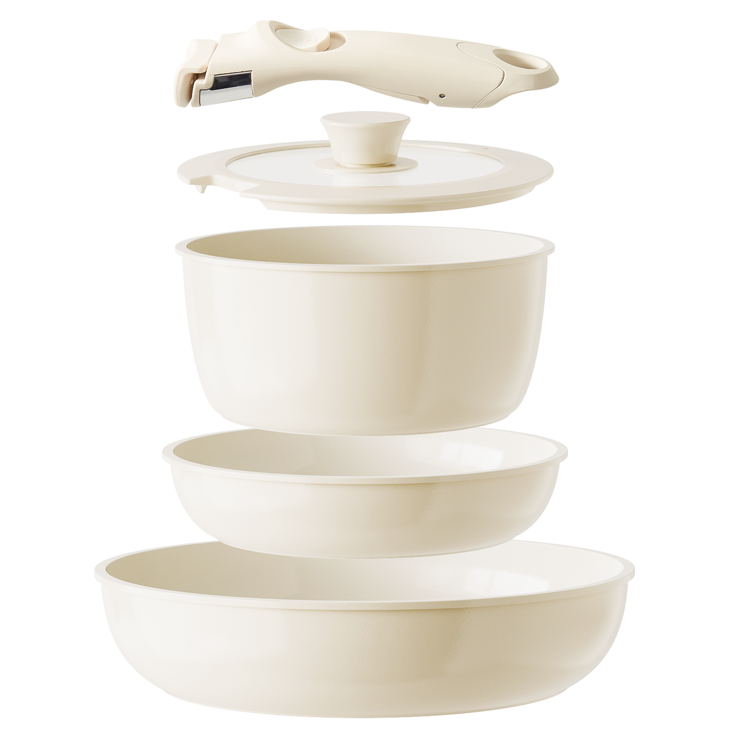 Genio Ceramic Cookware Set 8Pcs