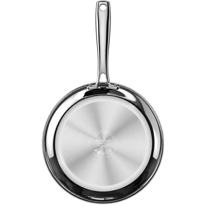 Triply SS Titanium-Ceramic Pan