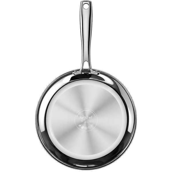 Triply SS Titanium-Ceramic Pan